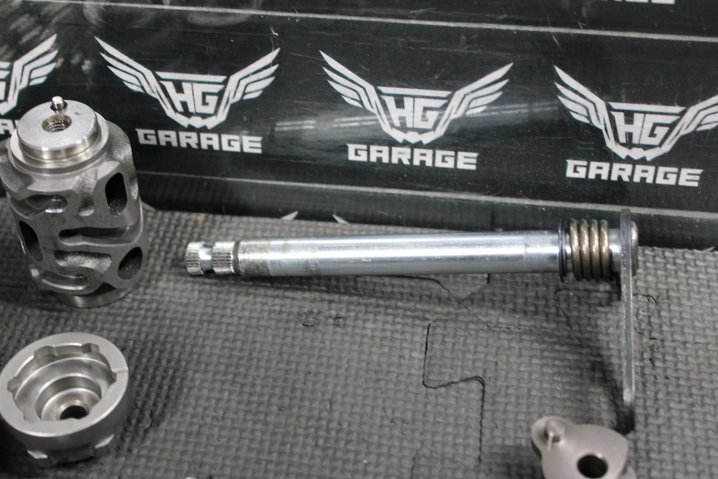 2008 HONDA CRF150RB EXPERT OEM ENGINE TRANSMISSION GEARS SHIFT DOG FORKS ASSEMBL - hggarage