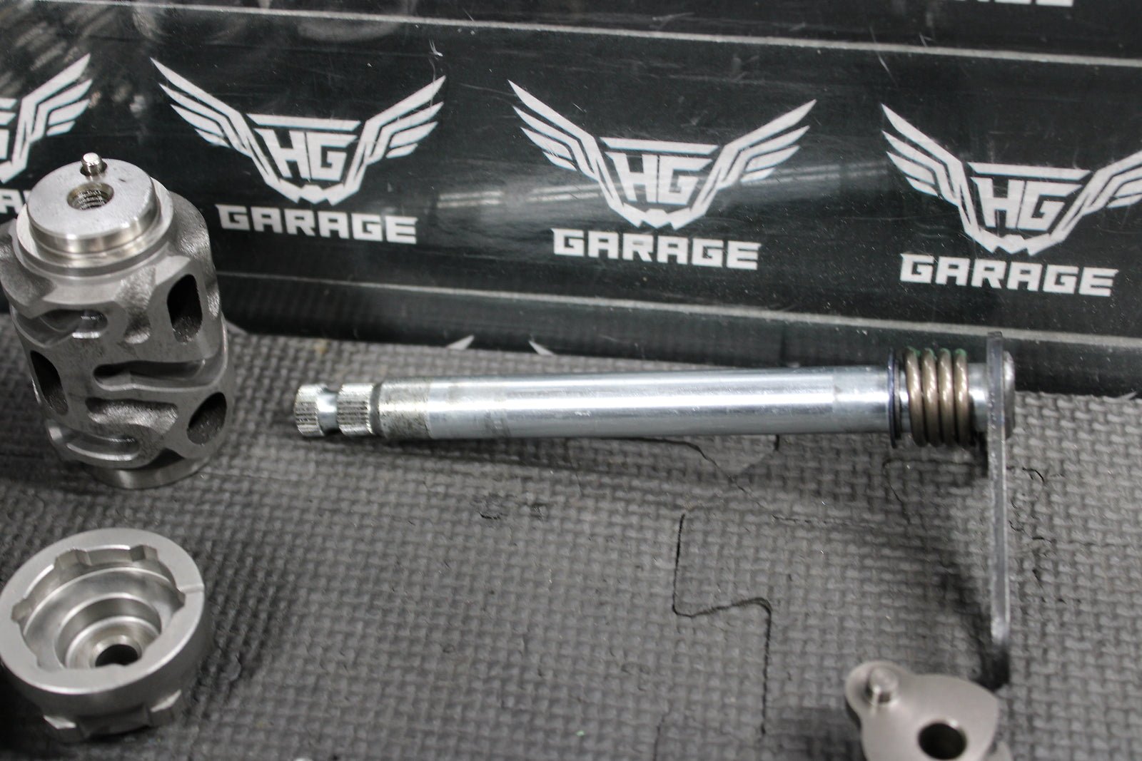 2008 HONDA CRF150RB EXPERT OEM ENGINE TRANSMISSION GEARS SHIFT DOG FORKS ASSEMBL - hggarage
