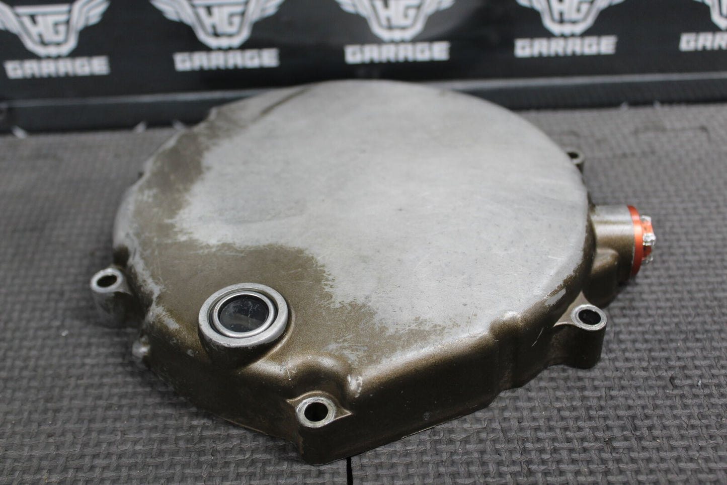 2006 05-07 KAWASAKI KX250 2 STROKE RIGHT SIDE OUTER CLUTCH COVER 14032-0051