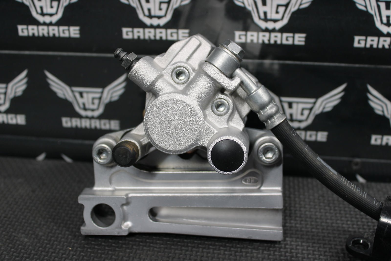 2014 14 - 21 KAWASAKI KX100 OEM REAR BACK BRAKE CALIPER MASTER CYLINDER LEVER LINE - hggarage