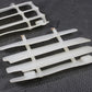 2004 00 - 08 KAWASAKI KX65 OEM RADIATOR GUARD SHIELD LOUVER VENT 14037 - 0047 - RZ - hggarage