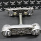 2001 00 - 03 HONDA CR125R OEM FRONT FORKS LOWER UPPER TRIPLE TREE STEM BAR CLAMP - hggarage