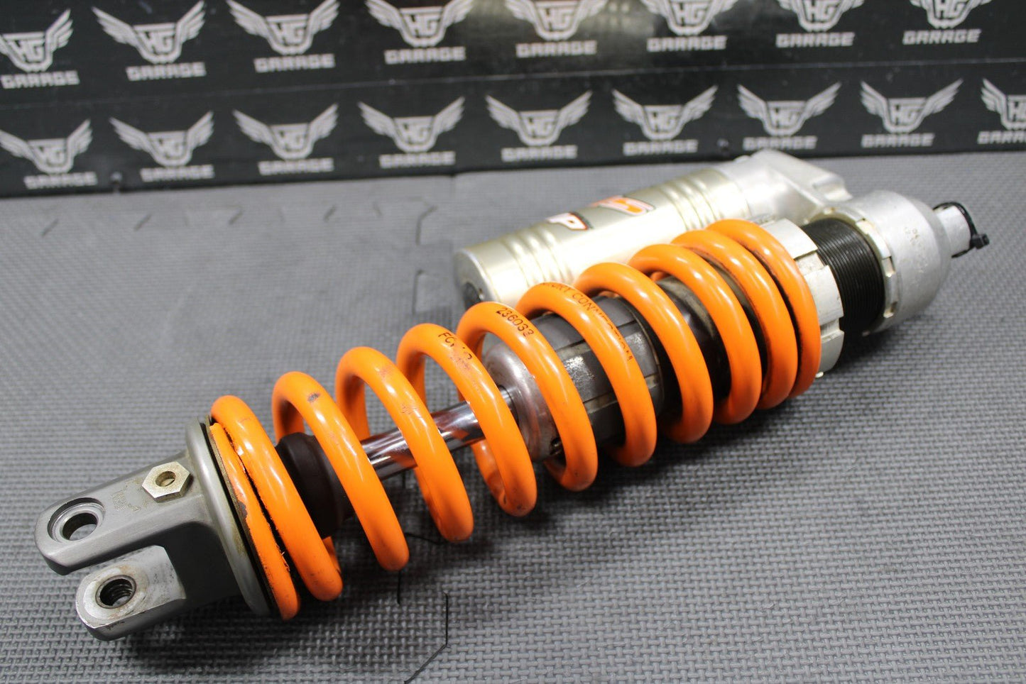 2004 KTM 125 200 SX OEM WP PDS REAR BACK SHOCK ABSORBER SUSPENSION 1218Y767 GOOD - hggarage
