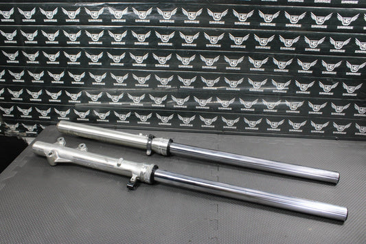 2005 SUZUKI DR200SE OEM RIGHT LEFT FRONT SUSPENSION FORKS SHOCKS 51103 - 42AA0 - hggarage