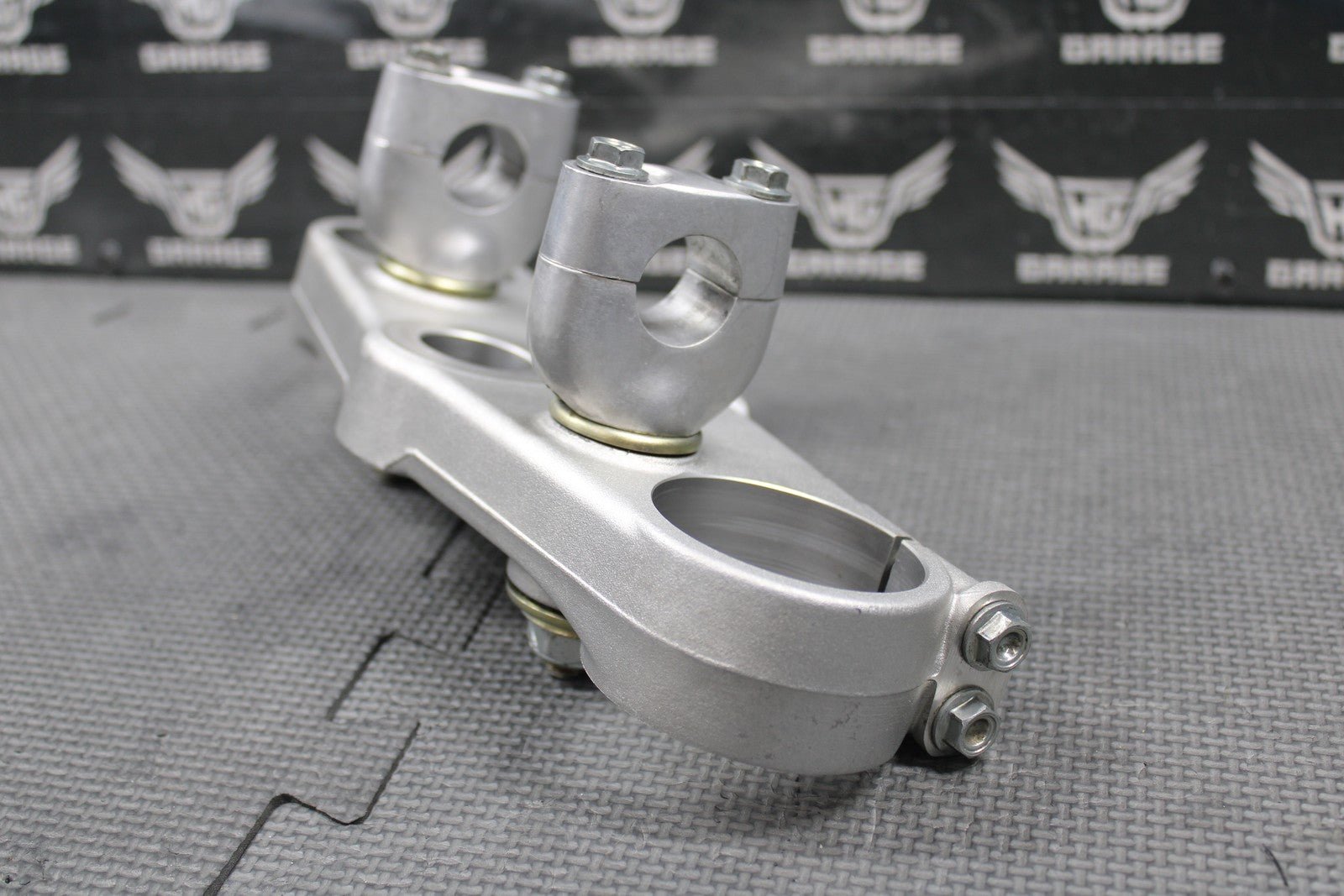 2003 00 - 03 HONDA CR125R CR250R OEM FRONT FORK UPPER TRIPLE TREE BAR CLAMP NICE! - hggarage