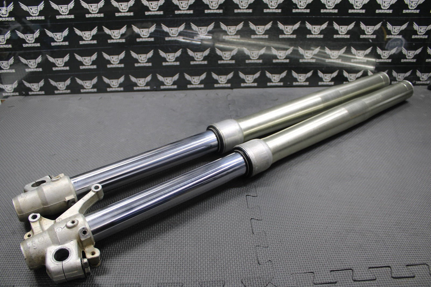 2000 HONDA CR125R OEM KYB 46MM RIGHT LEFT FRONT SUSPENSION FORKS SHOCKS GOOD! - hggarage