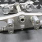 2001 00 - 03 HONDA CR125R OEM FRONT FORKS LOWER UPPER TRIPLE TREE STEM BAR CLAMP - hggarage
