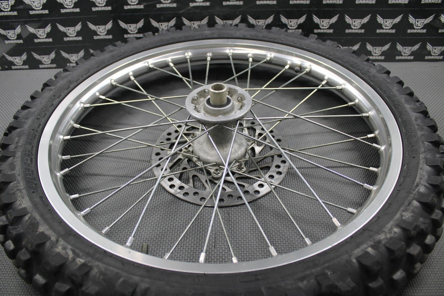 2003 HONDA 01 - 07 CR250R OEM DID FRONT WHEEL RIM HUB ORIGINAL TIRE 21" NICE! - hggarage