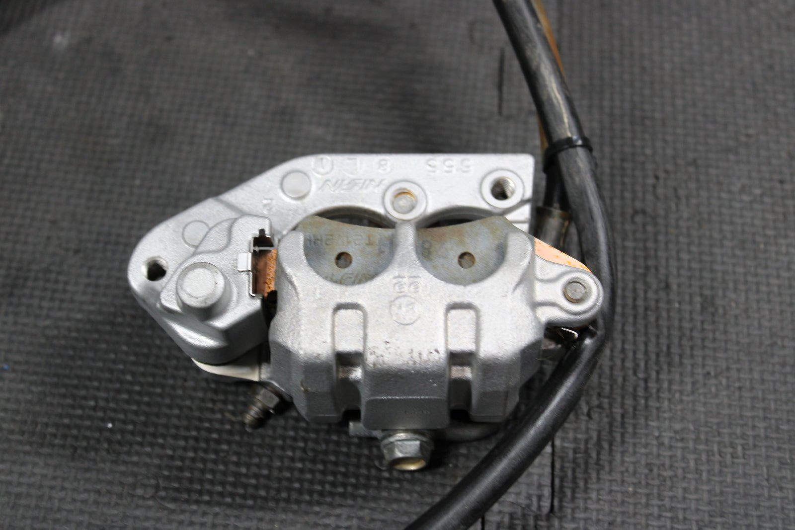 1999 Kawasaki KX125 KX250 OEM Nissin Front Brake Caliper Brake Line 43041 - 1668 - hggarage