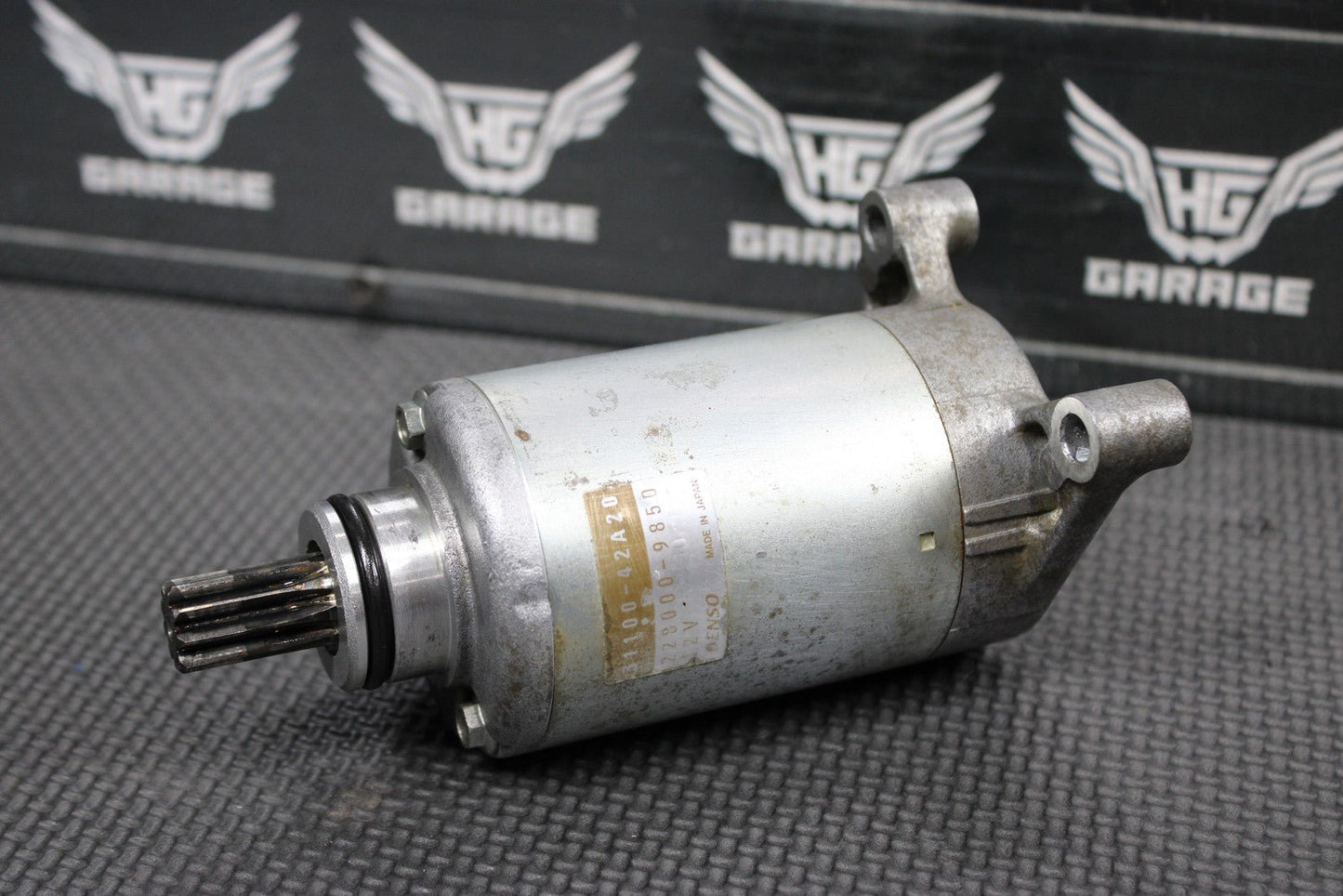 2005 SUZUKI DR200SE OEM DENSO ENGINE STARTING STARTER MOTOR WIRE 31100 - 42A01 - hggarage