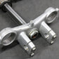 2003 SUZUKI RM100 OEM FRONT FORKS LOWER UPPER TRIPLE TREE STEM CLAMP