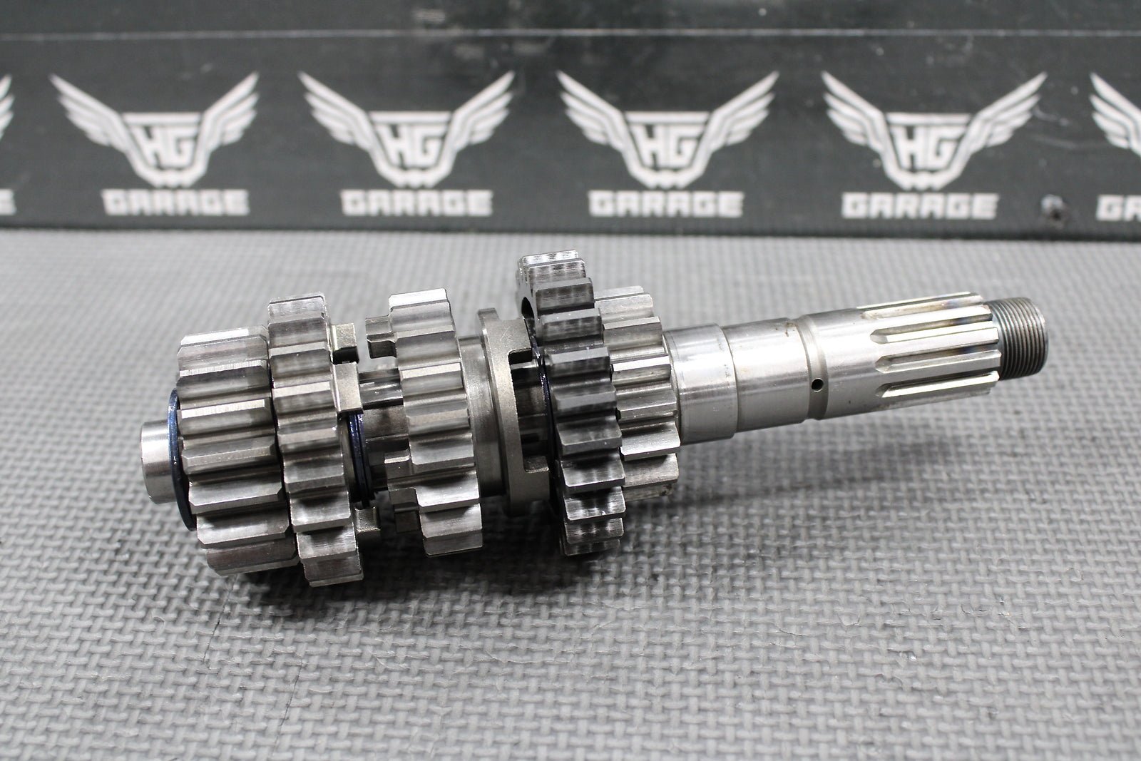 1995 HONDA 92 - 97 CR250R OEM TRANSMISSION MAINSHAFT MAIN SHAFT GEARS GEARBOX - hggarage