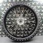 2014 KAWASAKI 10 - 18 KX250F WARP 9 BLACK FRONT WHEEL RIM BILLET HUB LIKE NEW TIRE - hggarage