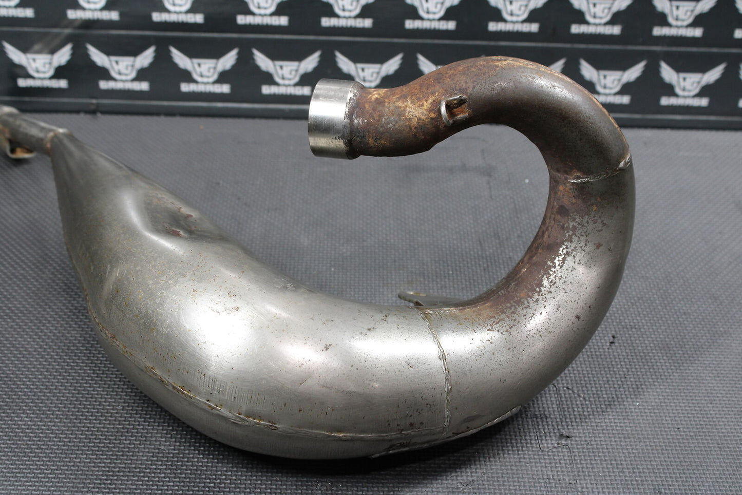 1997 HONDA CR125R AFTERMARKET EXHAUST PIPE CHAMBER HEADER 18300-KZ4-A10