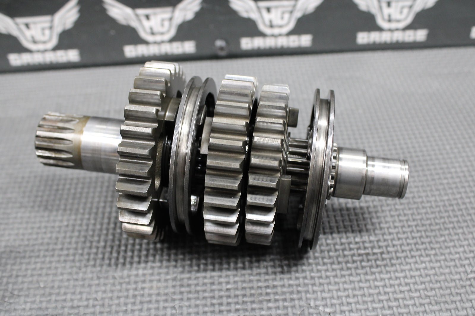 2008 KTM 07 - 09 450 SXF OEM ENGINE TRANSMISSION TRANNY GEARS GEARBOX SHIFT FORKS - hggarage