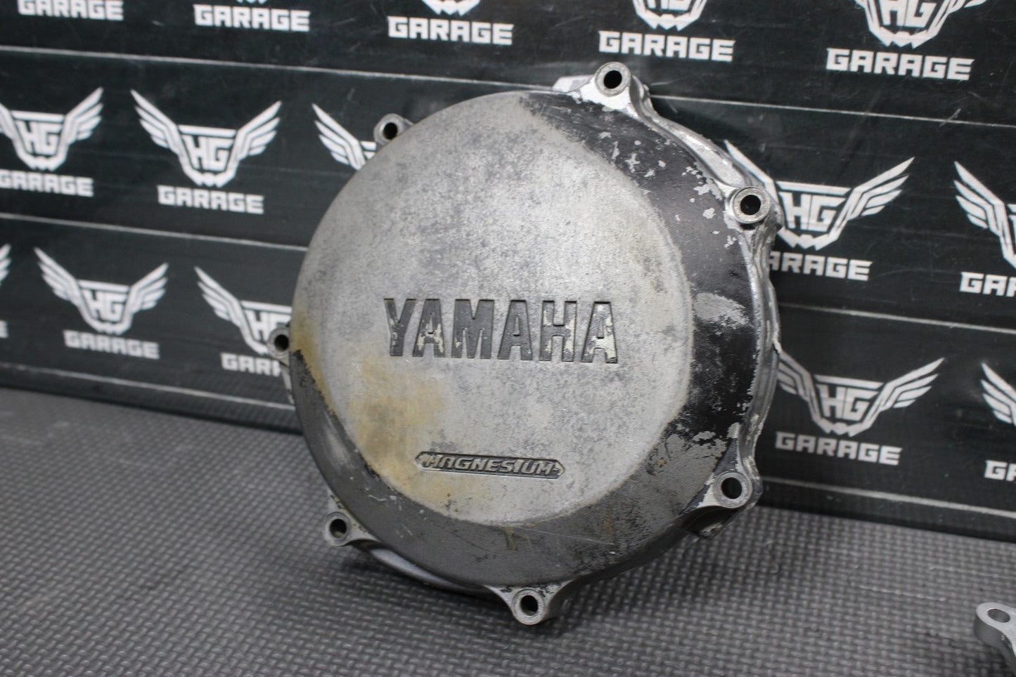 2006 YAMAHA YZ450F 06 - 09 ENGINE MOTOR INNER OUTER CLUTCH COVER WATERPUMP - hggarage