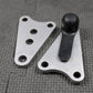 1988 1989 HONDA CR250R 87 - 88 CR500R OEM ENGINE MOTOR MOUNT HEAD HANGER BRACKETS - hggarage