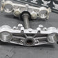 1986 KAWASAKI KDX200 OEM FRONT FORKS LOWER UPPER TRIPLE TREE STEM CLAMP SET - hggarage