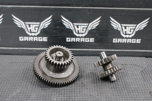 2008 KAWASAKI KLX140 OEM MOTOR STARTER STARTING GEAR W TORQUE LIMITER 39076 - 0020 - hggarage