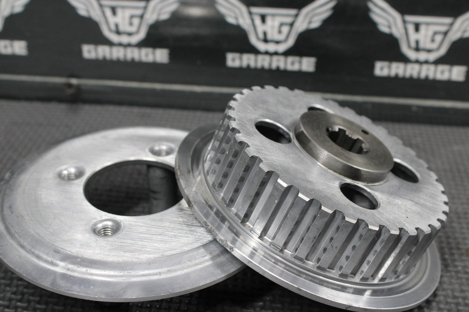 2008 Kawasaki KLX140 OEM Complete Clutch W Plates Basket Hub 13086 - 1070 - hggarage