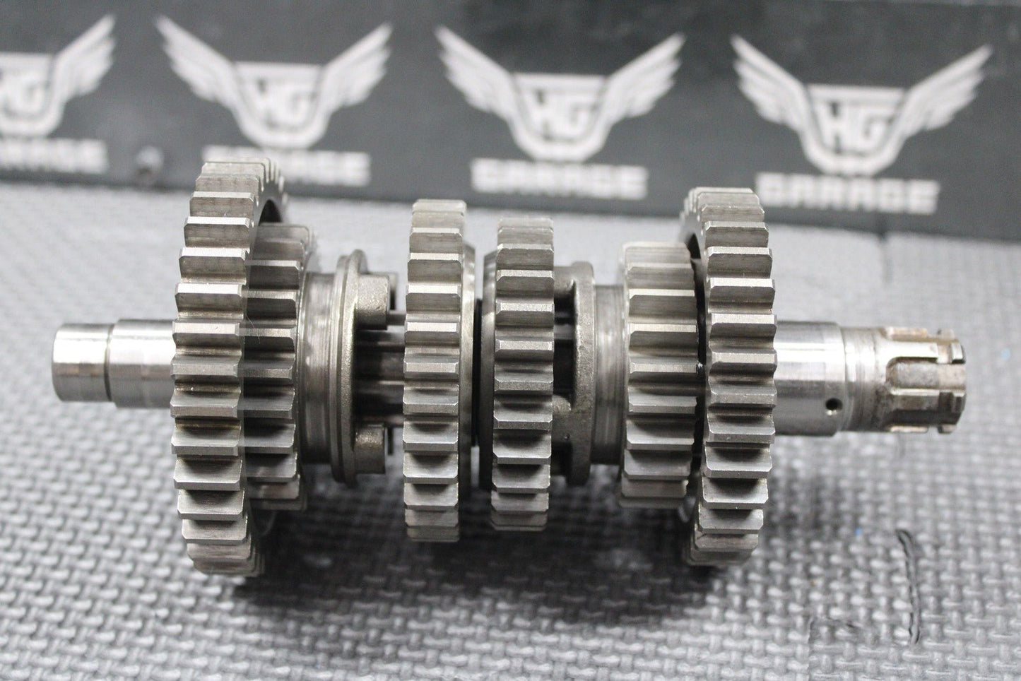 1988 1989 HONDA XR250R OEM TRANSMISSION TRANNY GEARBOX GEARS SHIFT FORKS GOOD! - hggarage