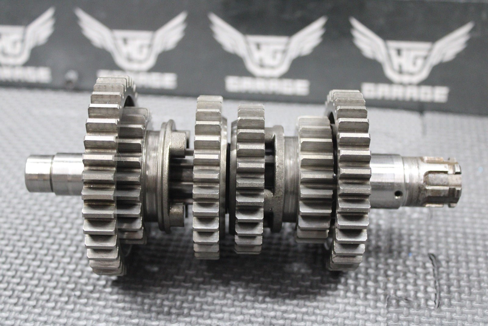 1988 1989 HONDA XR250R OEM TRANSMISSION TRANNY GEARBOX GEARS SHIFT FORKS GOOD! - hggarage
