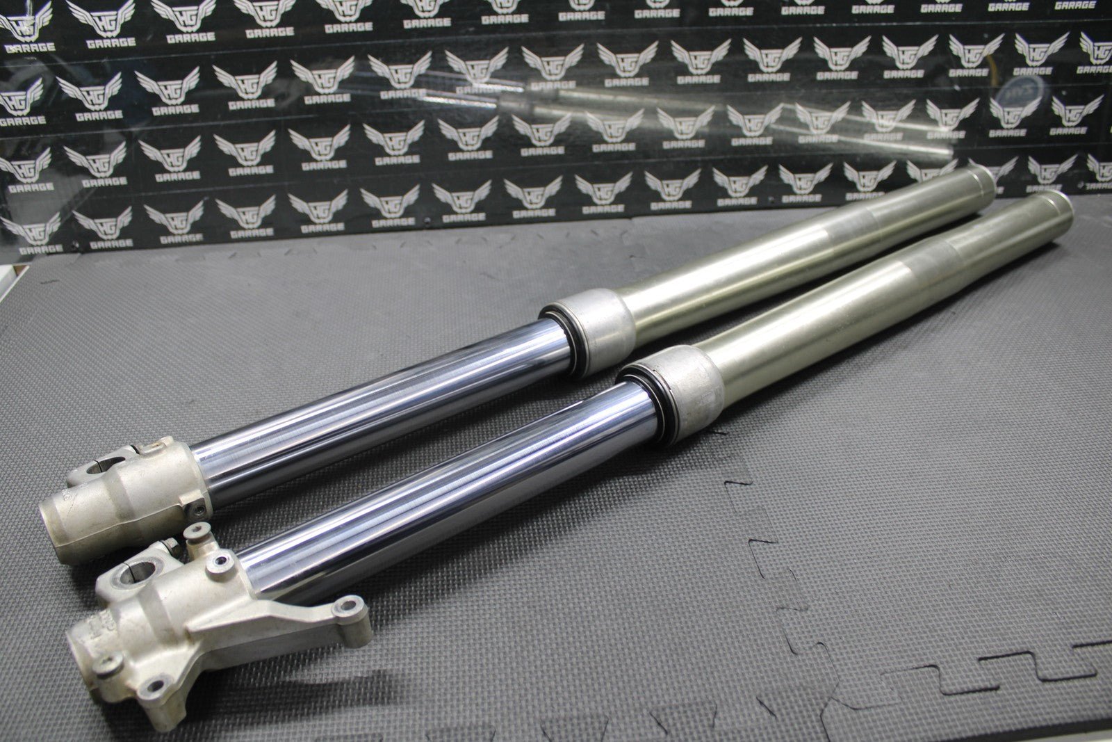 2000 HONDA CR125R OEM KYB 46MM RIGHT LEFT FRONT SUSPENSION FORKS SHOCKS GOOD! - hggarage