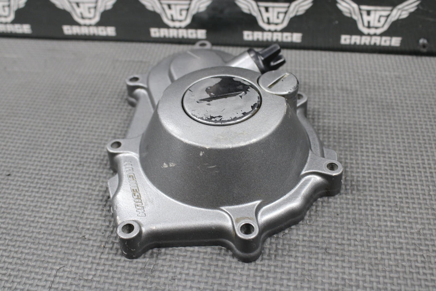 2005 YAMAHA 03 - 05 YZ450F OEM LEFT CASE STATOR GENERATOR MAGNETO COVER - hggarage