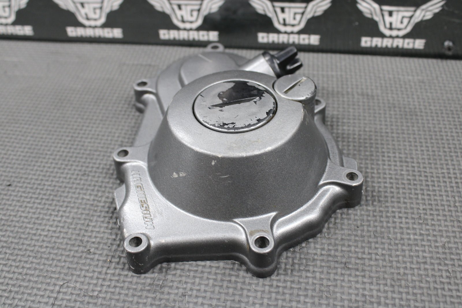 2005 YAMAHA 03 - 05 YZ450F OEM LEFT CASE STATOR GENERATOR MAGNETO COVER - hggarage