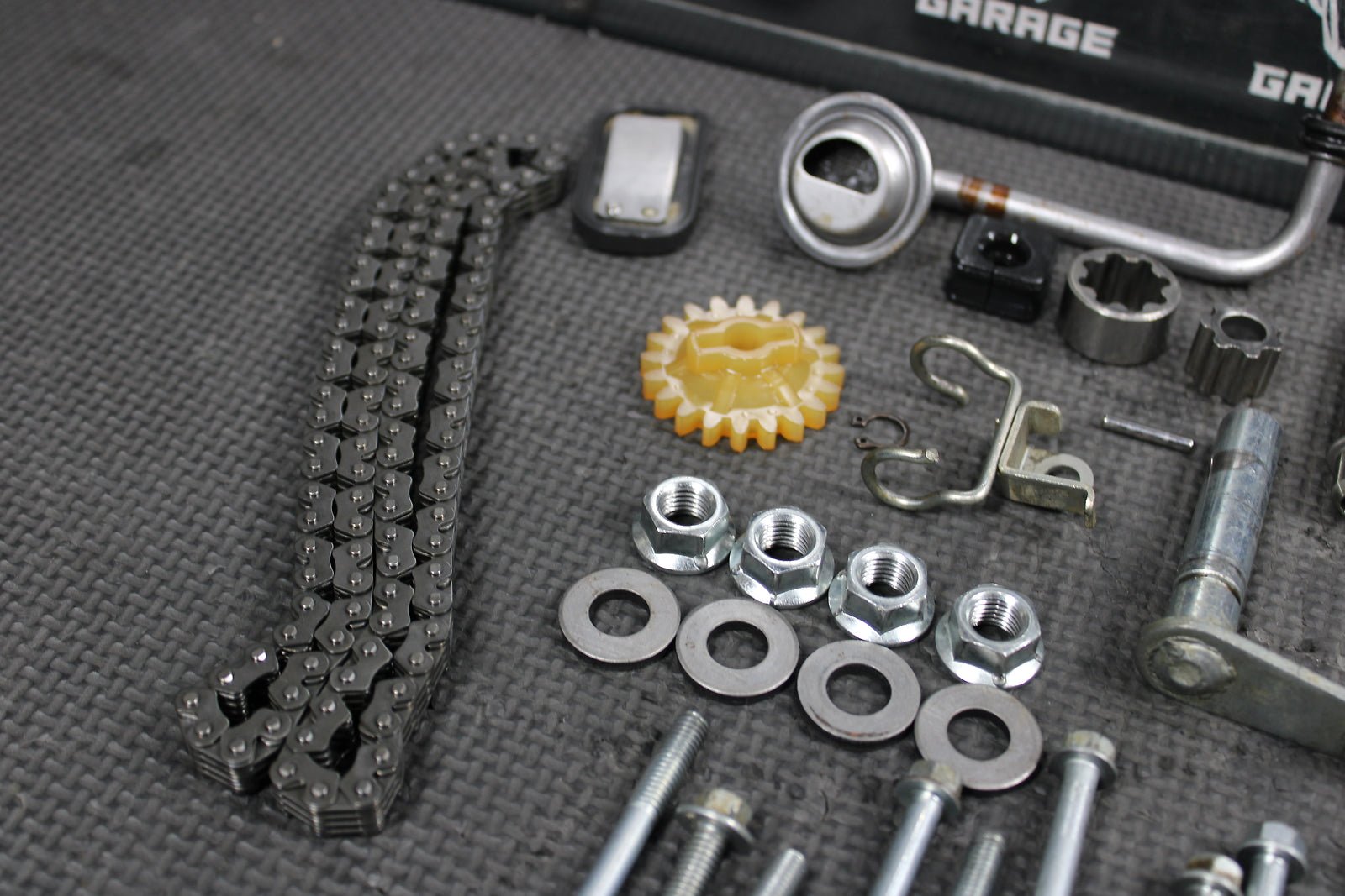 2003 Honda CRF450R OEM Chain Tensioner Topend Engine Hardware Assembly Low Hour - hggarage