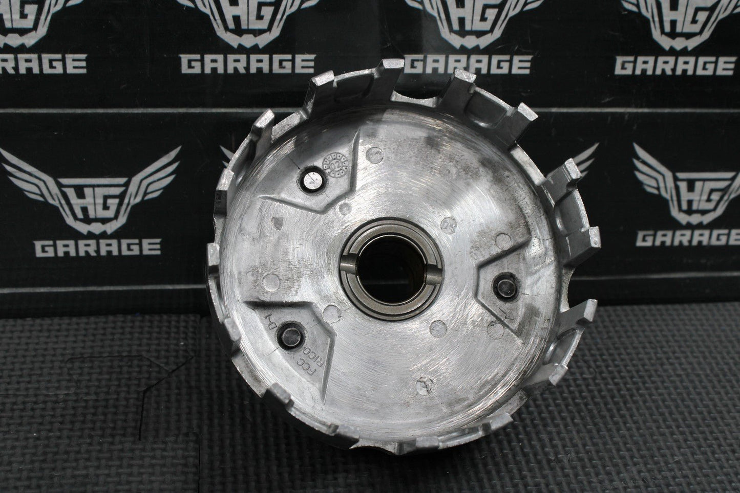 2008 Kawasaki KLX140 OEM Complete Clutch W Plates Basket Hub 13086 - 1070 - hggarage