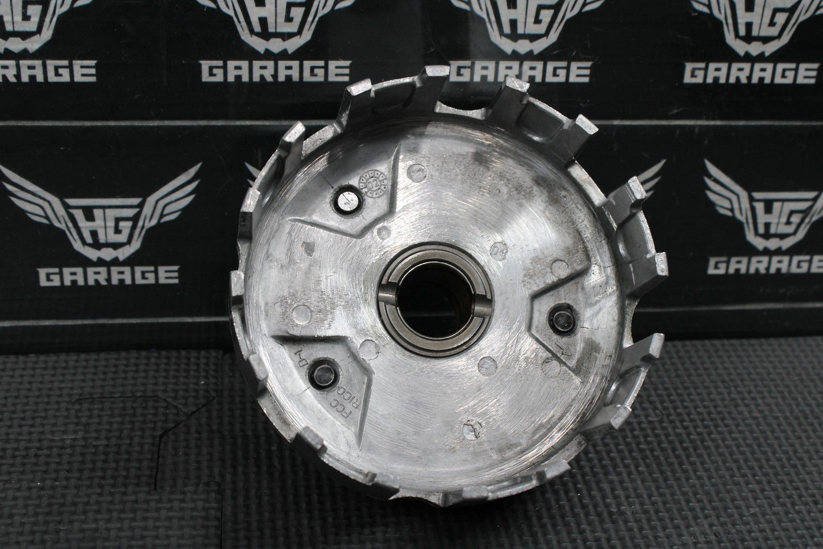 2008 Kawasaki KLX140 OEM Complete Clutch W Plates Basket Hub 13086 - 1070 - hggarage