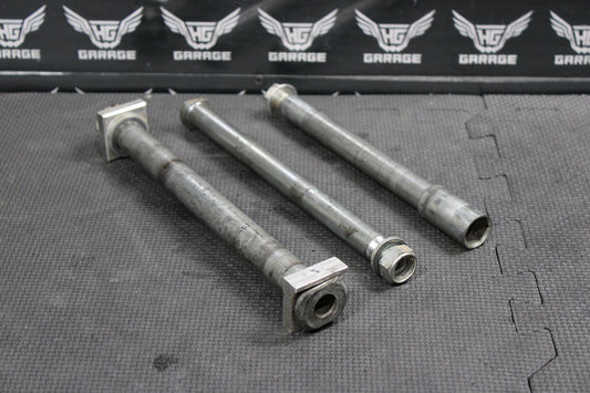 2006 YAMAHA YZ450F OEM FRONT REAR AXLE BACK WHEEL RIM SWINGARM PIVOT BOLT AXLES