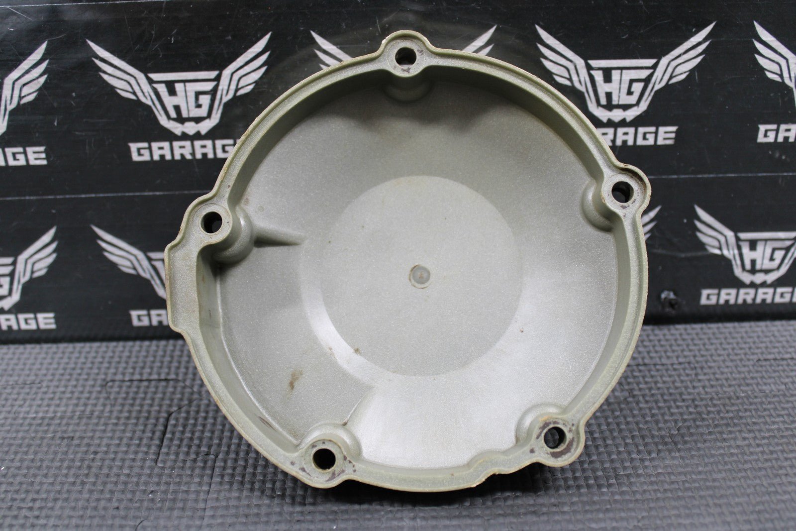 1992 KAWASAKI KX125 OEM LEFT CASE STATOR GENERATOR MAGNETO COVER 14031 - 1376 - hggarage
