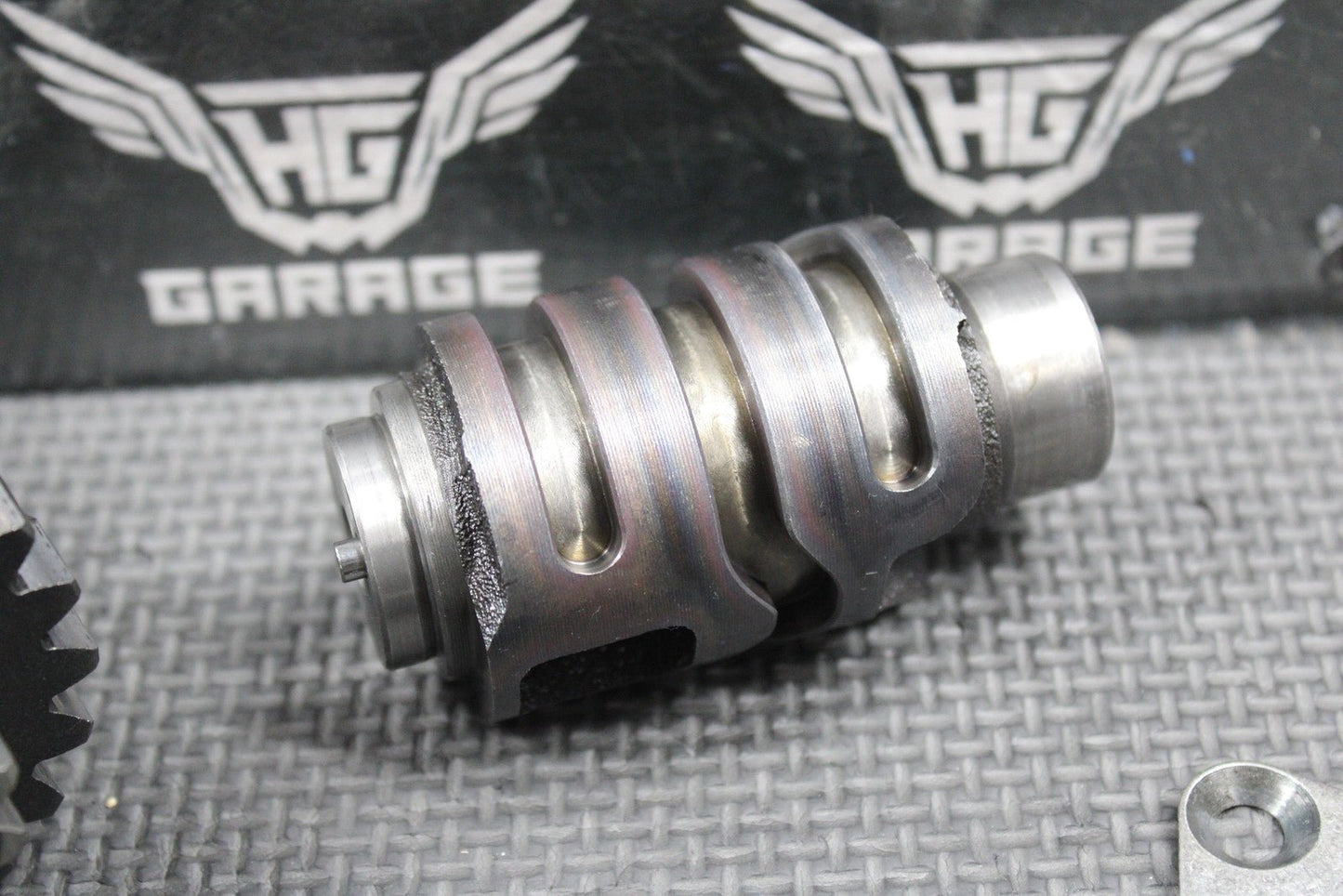 2003 KAWASAKI KLX400R KLX400SR OEM TRANSMISSION TRANNY GEARBOX GEARS SHIFT FORKS - hggarage