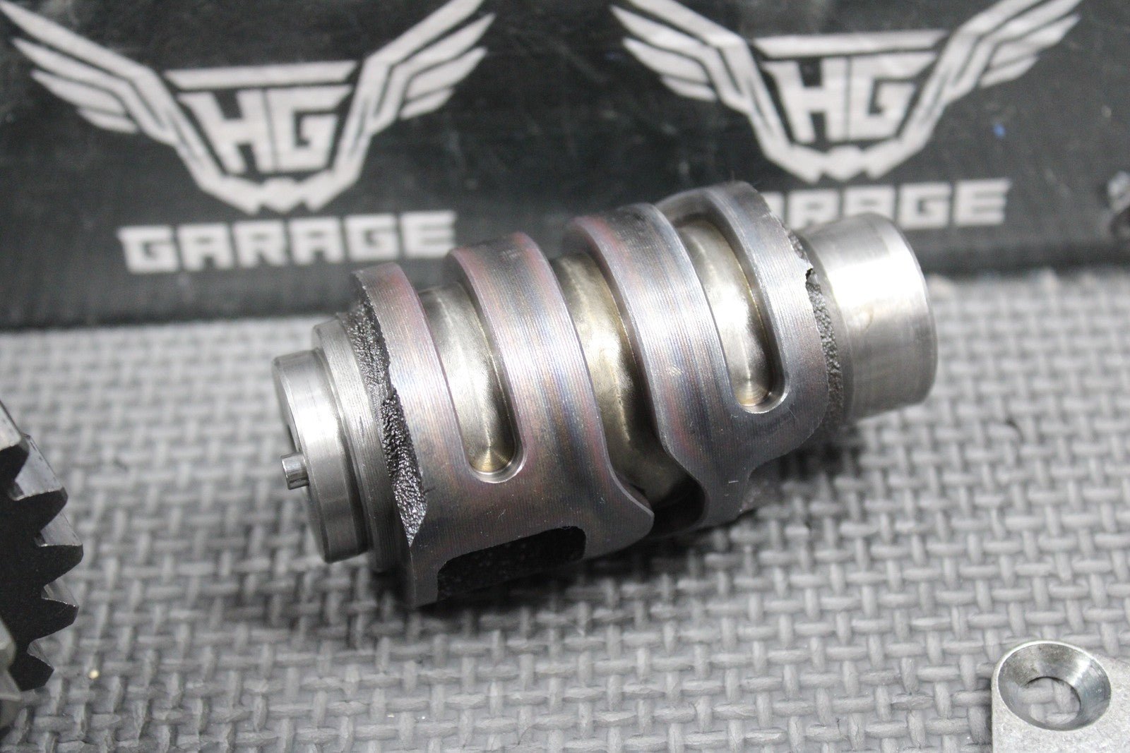 2003 KAWASAKI KLX400R KLX400SR OEM TRANSMISSION TRANNY GEARBOX GEARS SHIFT FORKS - hggarage