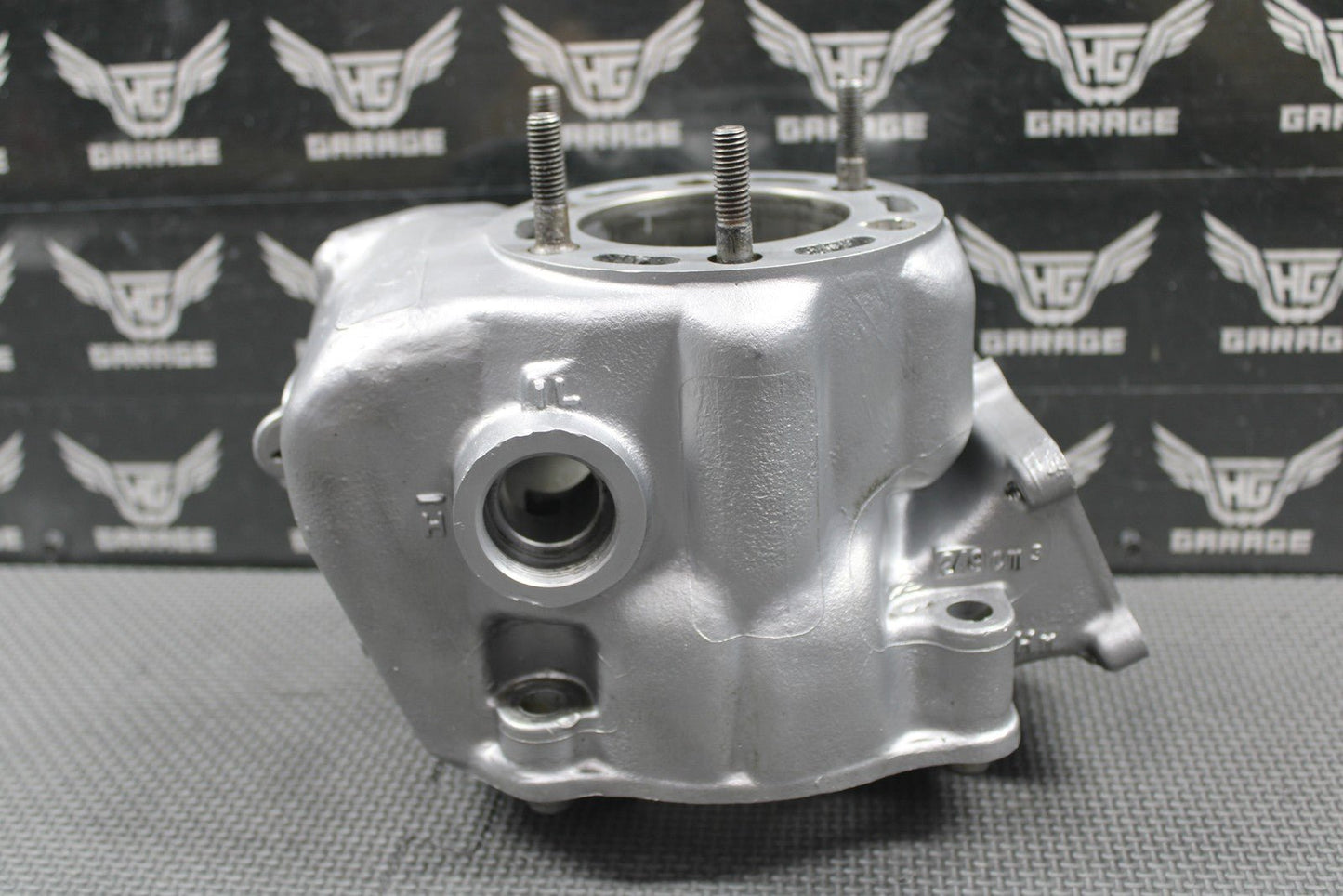 1995 HONDA CR250R OEM KZ3 M CYLINDER BORE JUG TOP END 12100 - KZ3 - 880 NEEDS REPAIR - hggarage