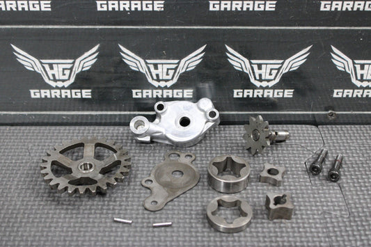 2014 KAWASAKI 10 - 18 KX250F OEM MOTOR COMPLETE OIL PUMP ROTORS SHAFT GOOD! - hggarage