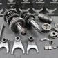 2003 KAWASAKI KLX400R KLX400SR OEM TRANSMISSION TRANNY GEARBOX GEARS SHIFT FORKS - hggarage
