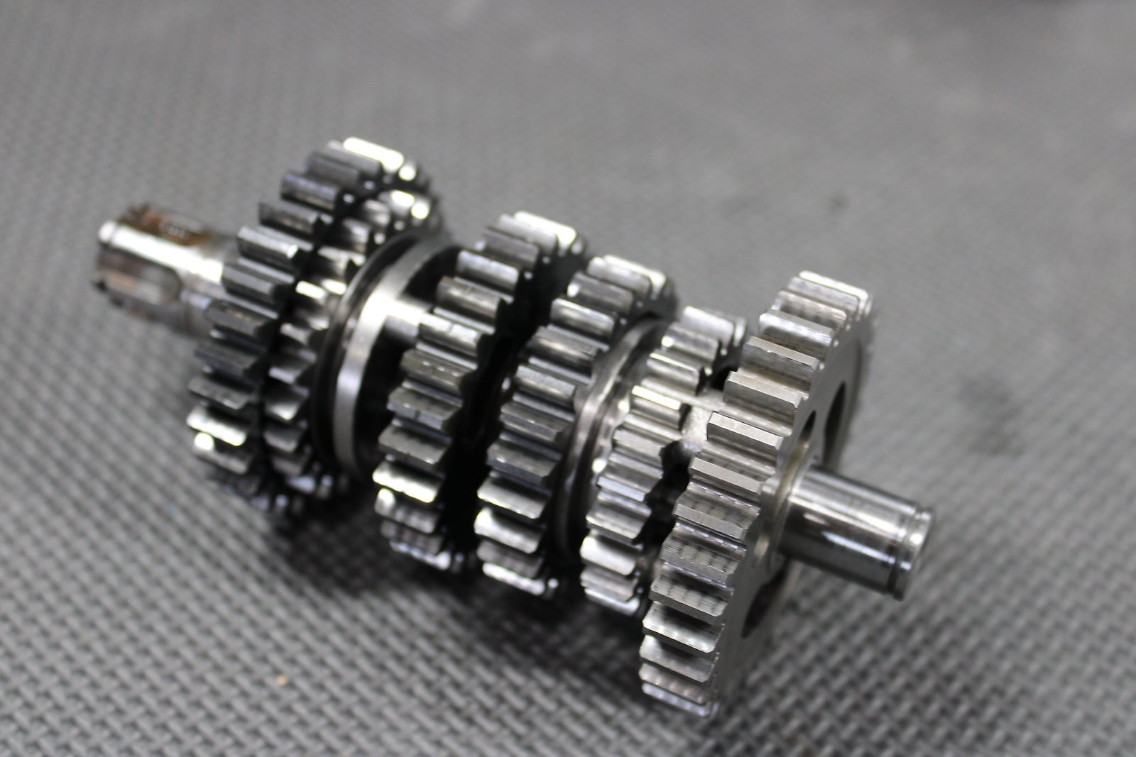 2005 Kawasaki KX100 Kawasaki OEM Engine Transmission Assembly Gears Shift Forks - hggarage