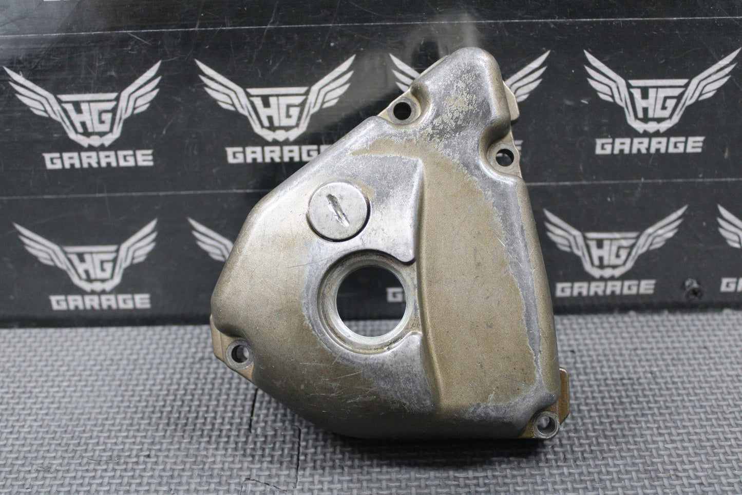2007 04 - 08 KAWASAKI KX250F OEM LEFT CASE STATOR GENERATOR COVER 14031 - 0077 - hggarage