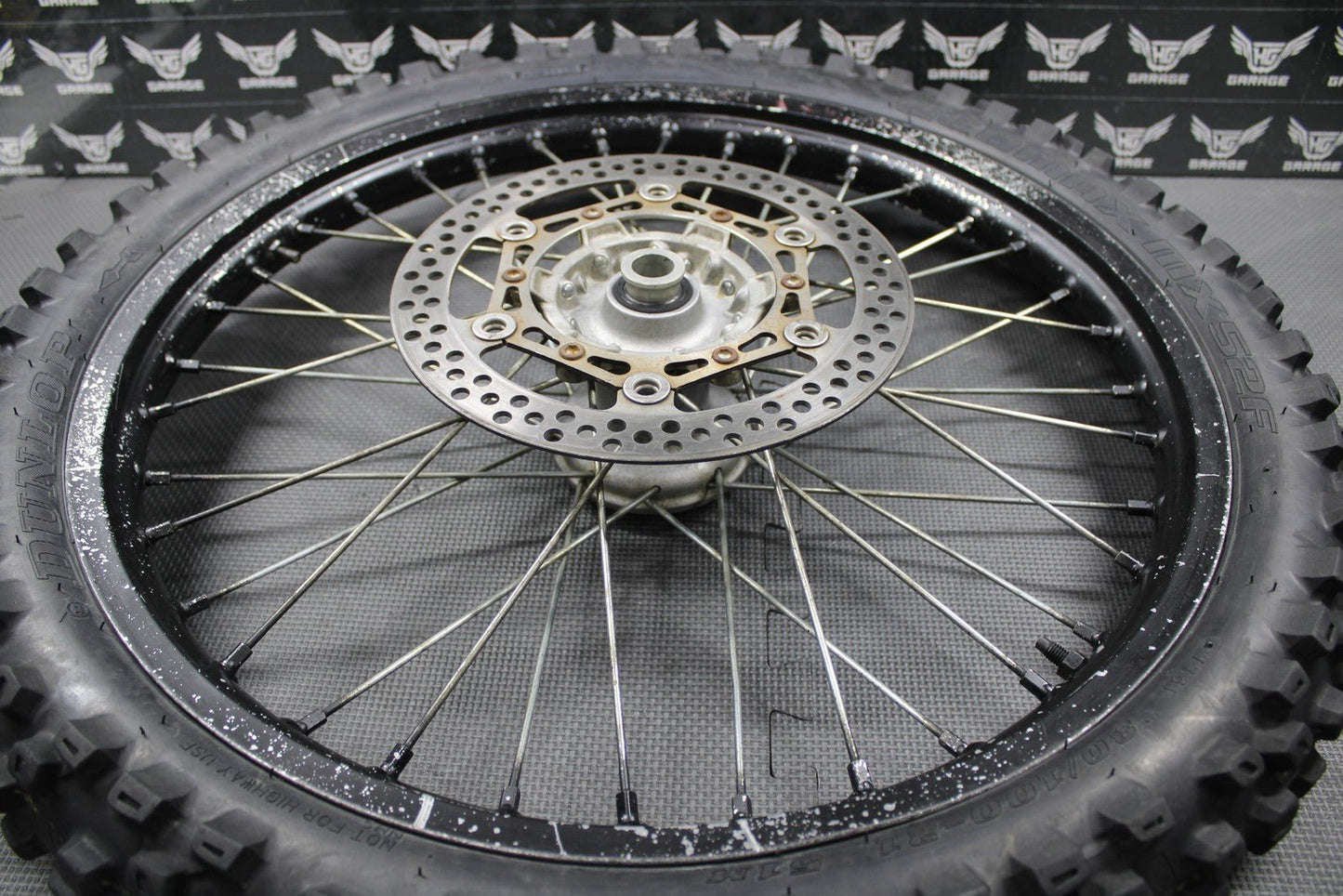 2005 YAMAHA 02 - 05 YZ125 YZ250 OEM EXCEL FRONT WHEEL RIM HUB TIRE 5NY - 25111 - 00 - 00 - hggarage