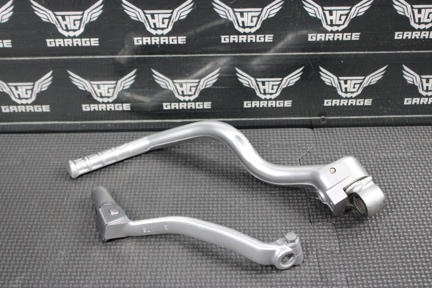 2014 KAWASAKI 13 - 16 KX250F OEM KICKSTART KICK START LEVER SHIFTER PEDAL SET - hggarage