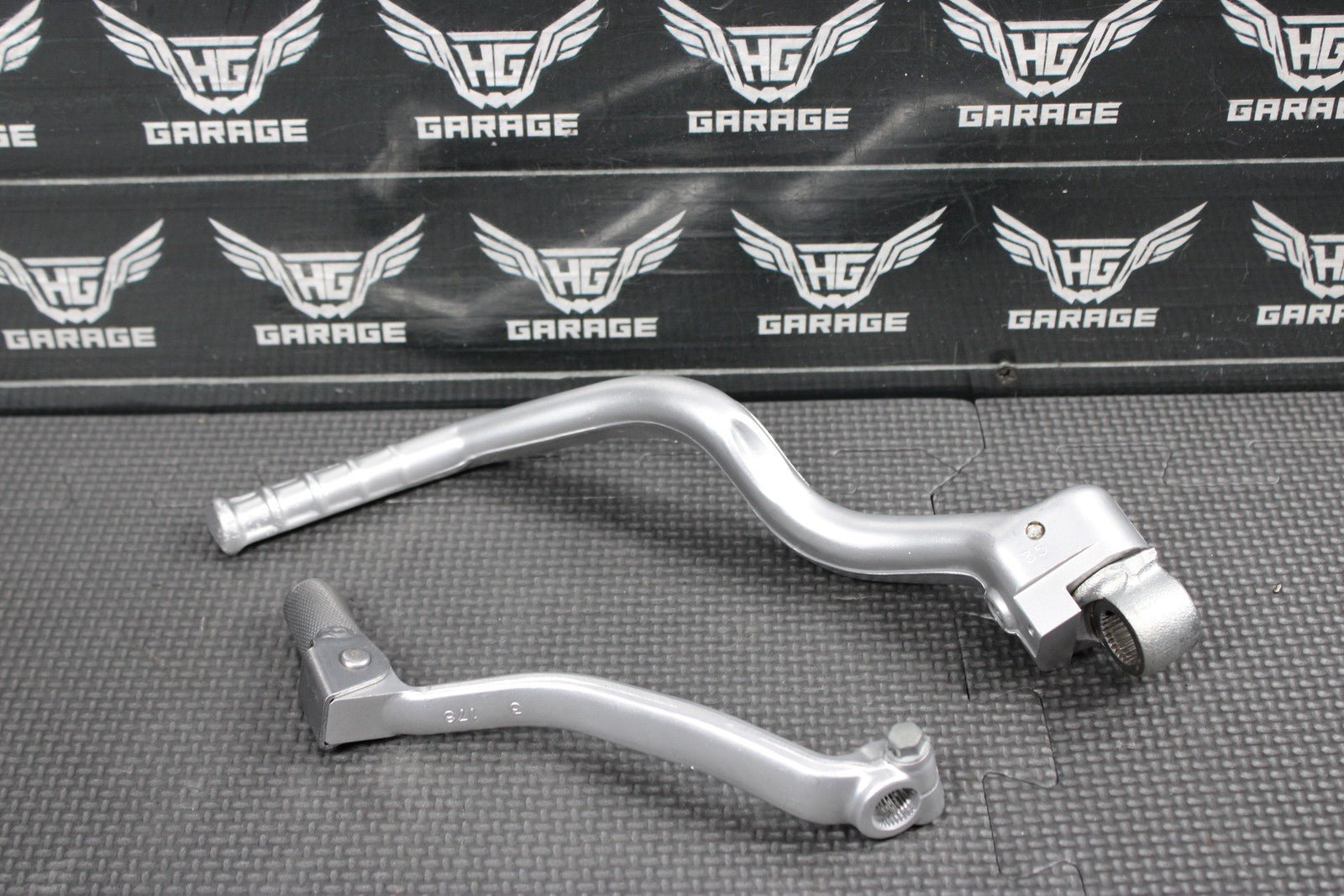 2014 KAWASAKI 13 - 16 KX250F OEM KICKSTART KICK START LEVER SHIFTER PEDAL SET - hggarage
