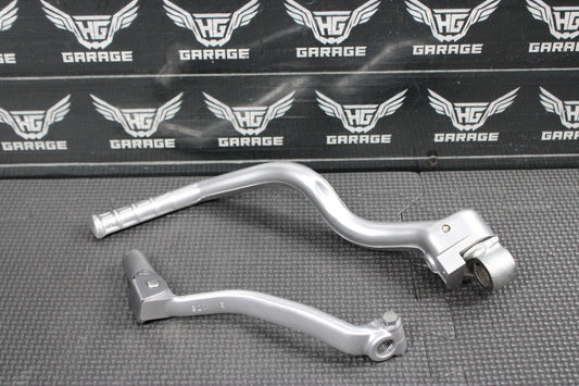 2014 KAWASAKI 13 - 16 KX250F OEM KICKSTART KICK START LEVER SHIFTER PEDAL SET - hggarage