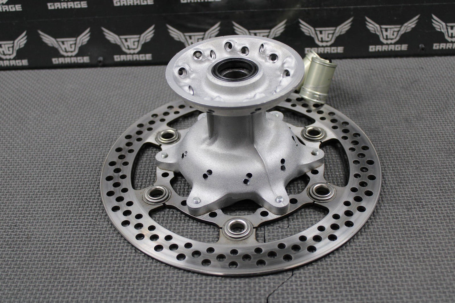 2006 SUZUKI 05 - 06 RM125 RM250 OEM FRONT WHEEL RIM HUB ROTOR 54111 - 36E00 GOOD! - hggarage