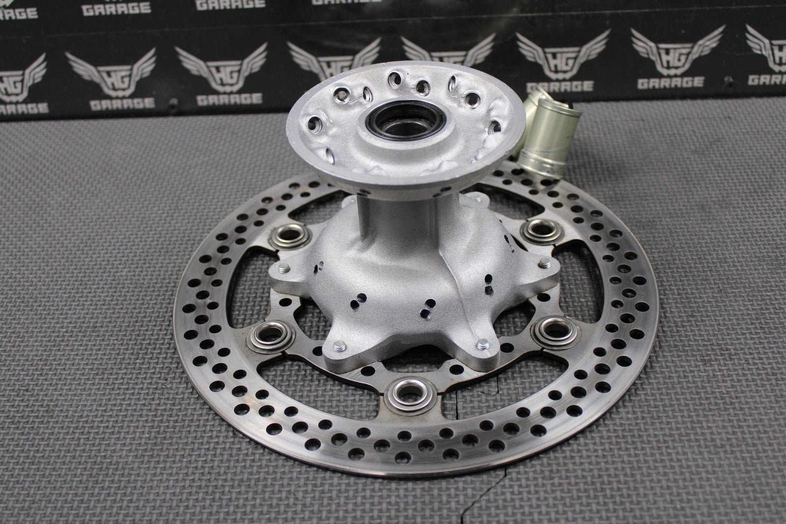 2006 SUZUKI 05 - 06 RM125 RM250 OEM FRONT WHEEL RIM HUB ROTOR 54111 - 36E00 GOOD! - hggarage