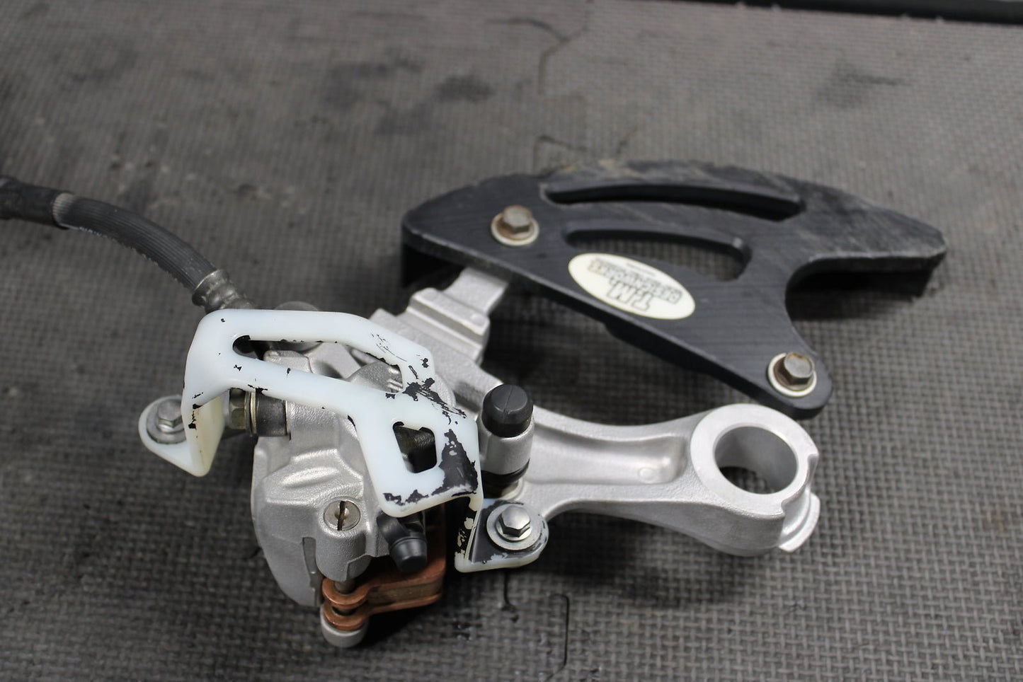 2008 Kawasaki KX250F OEM Nissin Rear Back Brake Caliper Master Cylinder Lever - hggarage