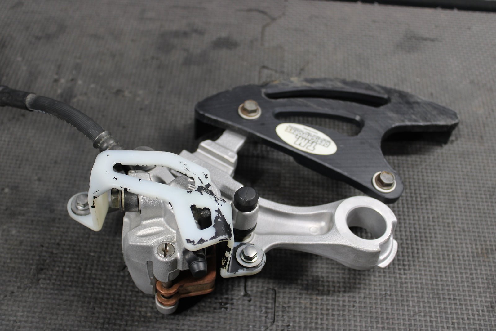 2008 Kawasaki KX250F OEM Nissin Rear Back Brake Caliper Master Cylinder Lever - hggarage