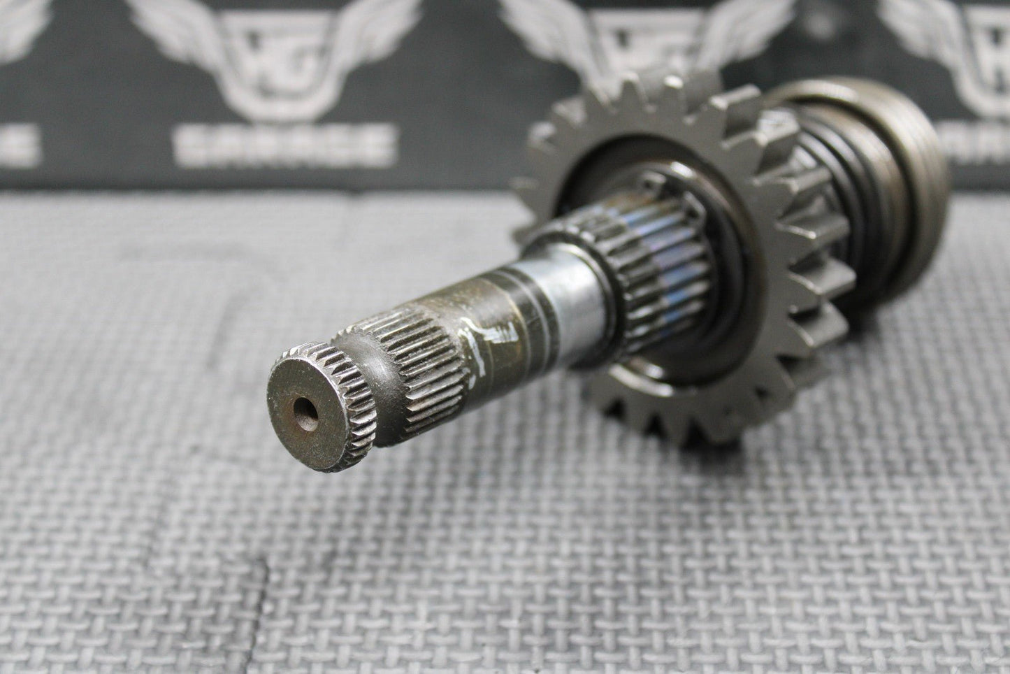 1991 HONDA 88 - 95 XR250R OEM KICKSTART KICK START SHAFT SPINDLE GEAR RATCHET NICE - hggarage